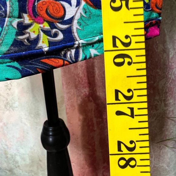 📌WinWin Great Color Combination Half Sleeves Tunic w/ Lace and Elastic Neckline - Picture 7 of 15